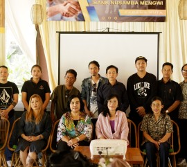 Gathering Bank Nusamba Mengwi Cabang Kuta